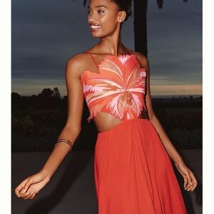 MAAJI BOHO SUNRISE OWEN MIDI DRESS